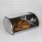 Home Basics RollTop Lid Stainless Steel Bread Box, Silver BB00085 - alternate 2
